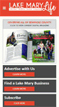 Mobile Screenshot of lakemarylife.com